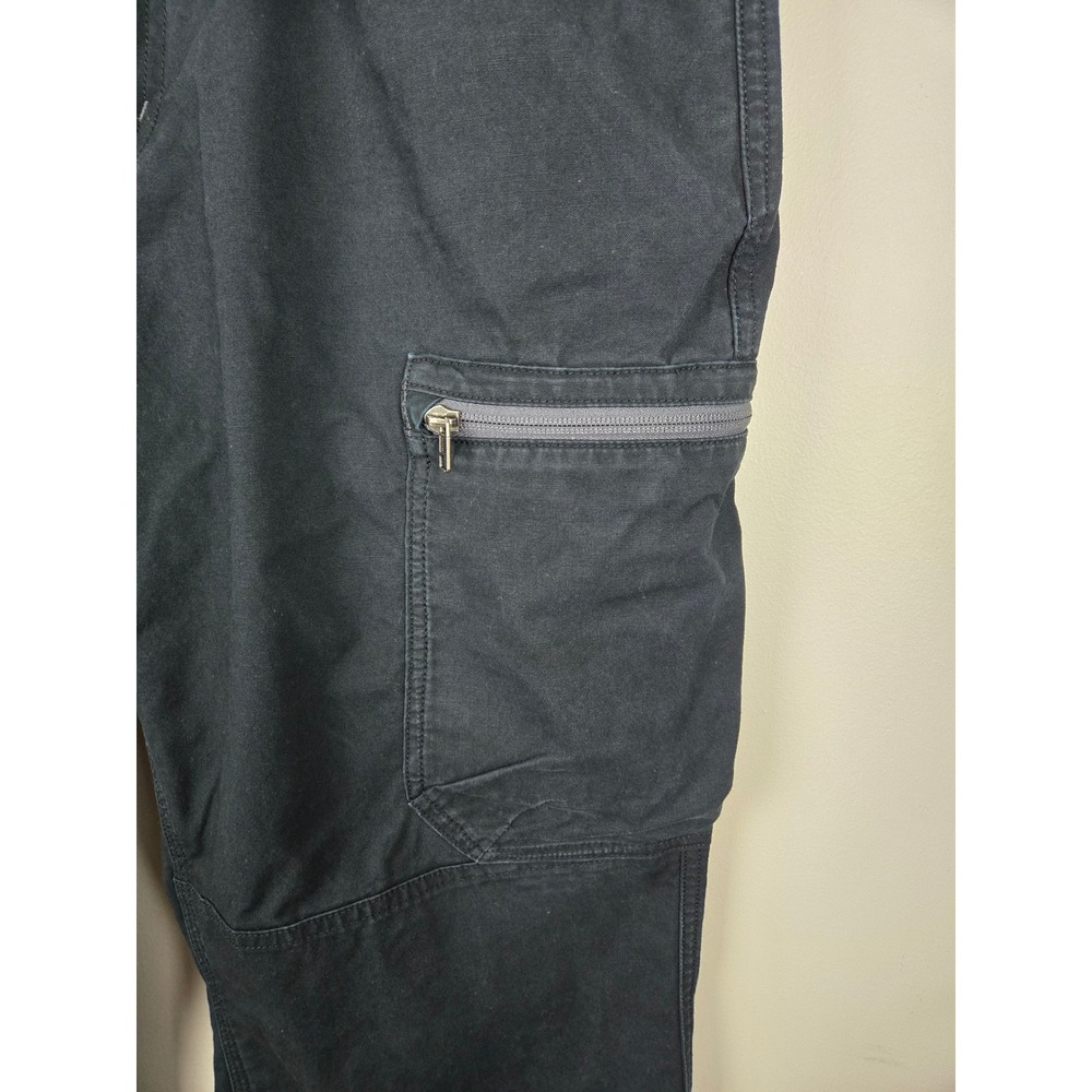 Alaskan Hardgear Duluth Trading Co Mens 38x32 Black Cordura Tactical Cargo Pants - Picture 3 of 16